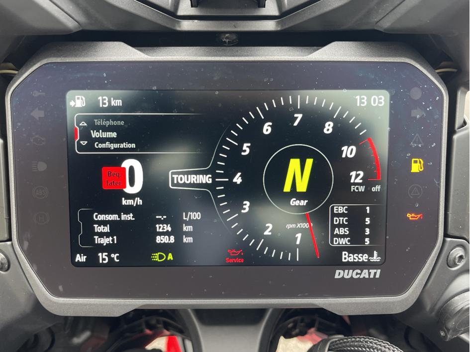 DUCATI MULTISTRADA V4 S TRAVEL RADAR